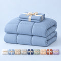 Taies d'oreiller assorties (offertes)